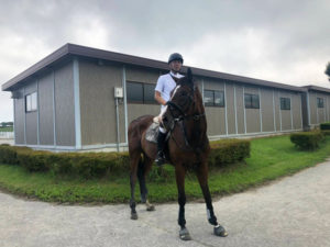 平塚乗馬クラブ試合の様子